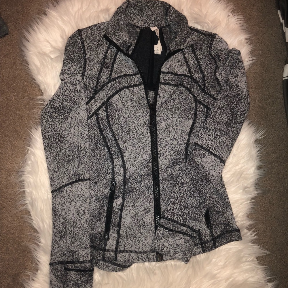 Lululemon Black Speckle Asana Jacket